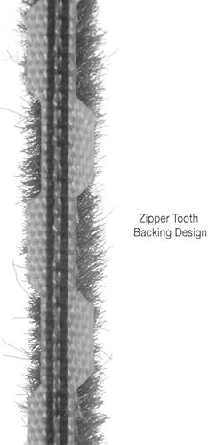 Miniatura 8 de CRL Z78172C Burlete con cremallera de 0.187 pulgadas, altura del pelo de 0.250 pulgadas, rollo de 100 pies