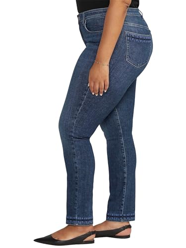 Jag Jeans Women's Plus Size Ruby Mid Rise Straight Leg Jeans2