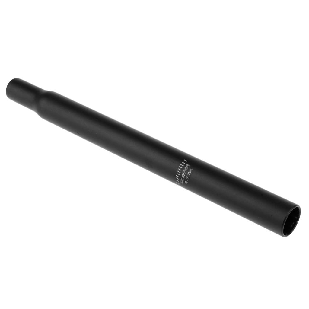 Reggisella Rettilineo rettilineo 27.2mm 250mm Black Bike Suspension Sedile Post Tube Extender - Leggero Durevole Reggisella Ammortizzato