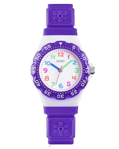 CakCity Kids Watch Waterproof Cute Cartoon Analog Girls Boys Wrist Watch for Little Child Time Teacher for Children 3-10 Year
