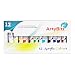 Acrylic Paint Set of 12 Vibrant Colors from ArtyBitz. Quality Non Toxic Paints for use on any number of surfaces. Suitable for Kids & Beginners to Professional Artists