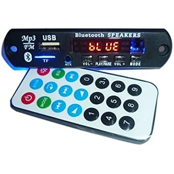 Bluetooth Decoder Card DC 12V+5V MP3 WMA Module Audio Wireless Bluetooth with USB TF Card Slot Decoder Module MP3 Player Support Hands-Free Calls