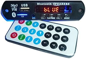 Bluetooth Decoder Card DC 12V+5V MP3 WMA Module Audio Wireless Bluetooth with USB TF Card Slot Decoder Module MP3 Player Support Hands-Free Calls
