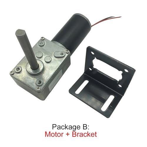 Motor de CC helicoidal para persianas automáticas y proyectos de domótica 12V 2