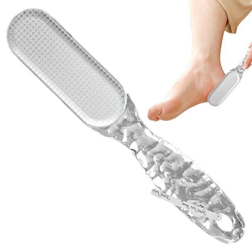 da piede, solvente per calli per a piedi | Raschietto e solvente per calli 2 in 1, Strumenti professionali per pedicure, il raschietto per piedi riduce calli e co per l