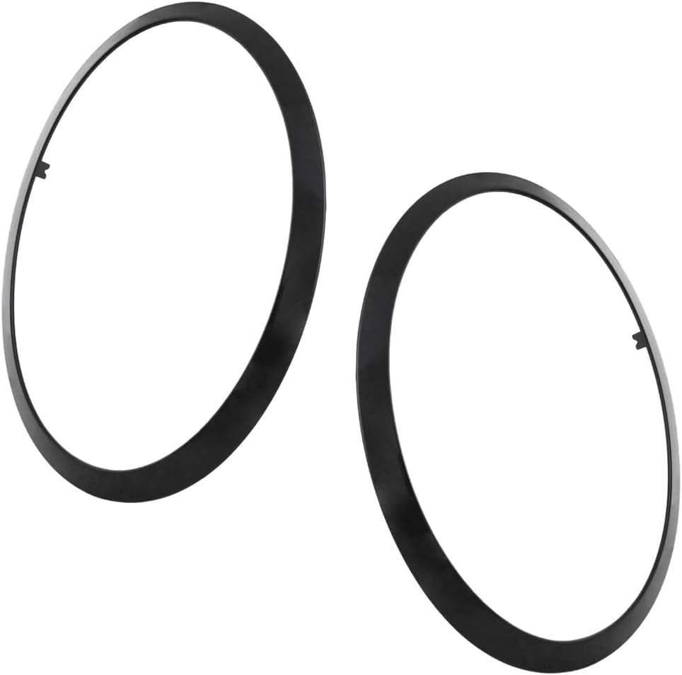 Rareelectrical New Pair Of Headlight Bezel Compatible With Mini Cooper Base Cooper John Cooper Works Gp 2014-2023 By Mc2506104 Mc2507104 51137449209 51137449210