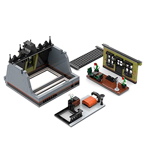 TASS TASS Ideas Olive Mansion Pub Modular 4629Pcs MOC-45758 Street View House Architecture Bricks Modell Kompatibel mit… – Bild 6