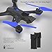 Akamino S6 WiFi FPV Drone, RC Quadcopter with 120° FOV 720P HD Camera for Adult, Portable Aircraft Toy for Beginners with Trajectory Flight, Gravity Sensor, 3D Flip, APP Control