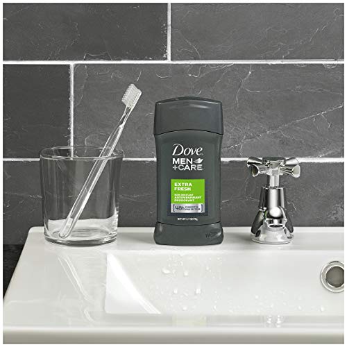 Image of Dove Men + Care Antiperspirant Lotion Deodorant, Extra Fresh, 2.7 Ounce (Pack Of 2)