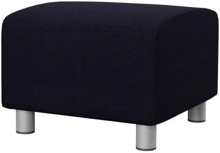 Soferia Replacement Compatible Cover for Klippan Pouf, Fabric Elegance Turquoise