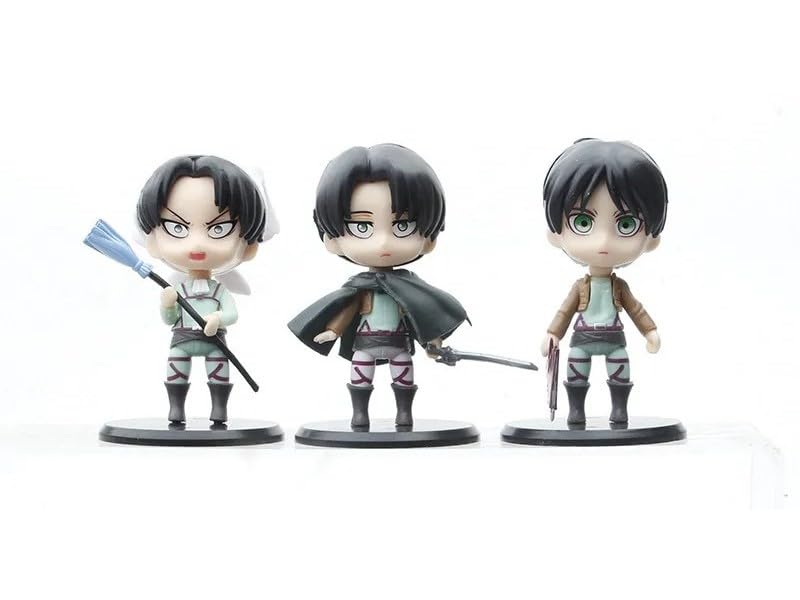 BOENJOY Gifts- Anime Attack On Titan Action Figures, Toy for Car Dashboard, Study Table, Office Desk Collectible, Limited Edition, Anime Manga (Pack of 3, Design A) 10 cm (B0CJCHHPXL) Amazon Price History, Amazon Price Tracker