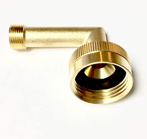 Shark Industrial Premium No-Lead Brass Dishwasher Swivel Connector Elbow Fitting 3/8" Comp X 3/4" Fht #TOP3