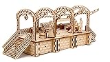 Boîte à Musique Mécanique: En plus d'être un casse tête, ce kit sert également de boîte à musique. Un élément surprenant qui ajoute de la valeur au produit. Idéal pour tout amateur de DIY adulte et de puzzle en bois adulte.