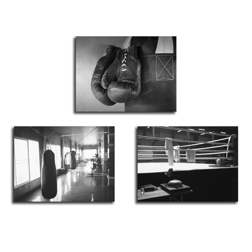 CIYU boxing wall art black and white