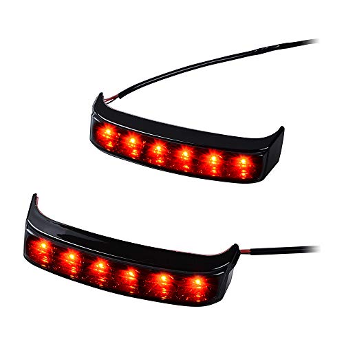 Astra Depot Motorcycle Tail Light Saddlebag Run Brake LED Lights Compatible With CVO Electra Road Glide 2014-2020 Fit OE: 67800449A