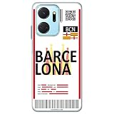 DISEÑO EXCLUSIVO - Deja ver el color original de su teléfono en una funda inigualable con toda la esencia de la marca. Su composición transparente hace contrastar el dibujo sobre los colores metálicos del teléfono, resaltando las figuras de un modo espectacular.