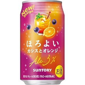 サントリー ほろよい【カシスとオレンジ】 ［ チューハイ 350mlx24本 ］" 