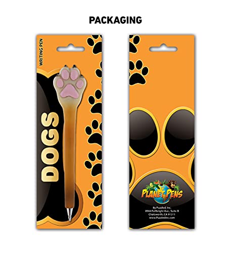 Planet Pens Dog Novelty Pen - Cute, Fun And Unique Kid And Adult Ballpoint Pen, Colorful Dog Writing Instrument For School And Office Desk Décor Accessory - Paw #TOP6