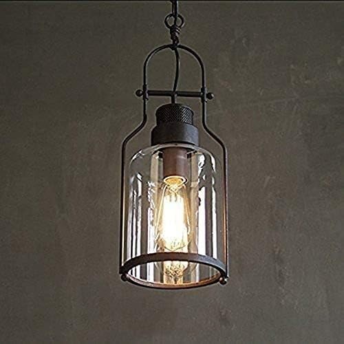 Lustre rétro industriel en métal rustique pour une décoration d'exception - 4