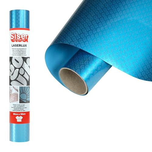 Vinyle pour tissus Siser LaserLux motifs Mermaid prêts à poser sans échenillage