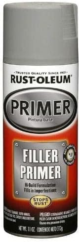 Rust-Oleum 249279 Automotive Filler Primer Spray, 11 oz, Gray