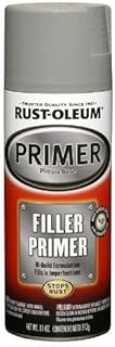 Rust-Oleum 249279 Automotive Filler Primer Spray, 11 oz, Gray