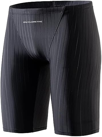 MY KILOMETRE Herren Jammers Lang Badehose Schwimmen Badeanzug Jammer