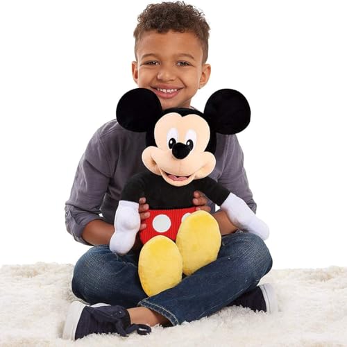 Image of BEST4U TOYS Mikey Mouse Doll Soft Toy 50cm - Cartoon Character Soft Plush Stuffed Toy for Kids & Girlfriend, Soft Toy for Kids - Birthday Gift for Girls, Gifts for Valentine's Day