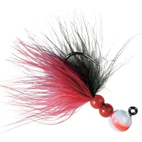 Wordens 1710U-PLNM Maxi Steelhead Jig 1/4oz Pearl Nightmare