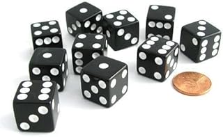 100個 16mm サイコロ100個