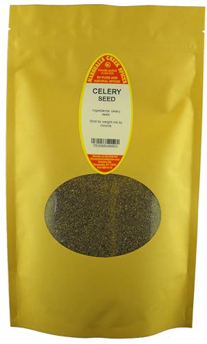 Marshalls Creek Spices Celery Seed 8 oz. Kraft Stand Up Pouch ECO Friendly Recyclable Mailer