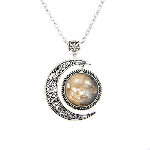 LERYDESI Brown Galaxy Jewelry Mars...