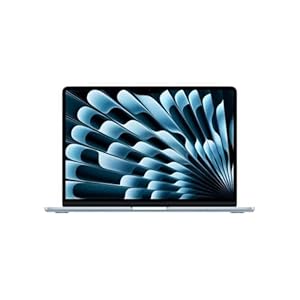 Apple MacBook Air 13 Zoll Laptop mit M4 Chip: Entwickelt für Apple Intelligence, 13,6 Zoll Liquid Retina Display, 16 GB Unified Speicher, 256 GB SSD, Touch-ID; Himmel; FR