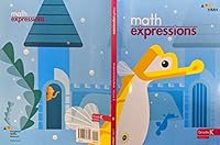 Math Expressions, Common Core, Student Activity Book, Grade K Volume 2, 9781328743800, 1328743802 1328743802 Book Cover