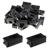 DGZZI 30PCS 5x20mm PCB Board Temperature Resistant Flame Retardant Fireproof Fuse Holder Suitable for Power Machine Tool Shipbuilding Textile Printing Industries