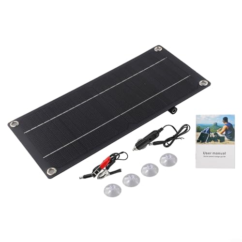 Rehoetom 60W Solar Panel Kit 12V Trickle Charger for Car Van