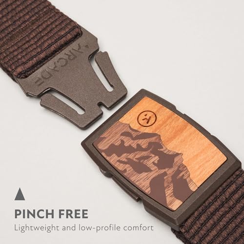 Image of Arcade Experience Unisex Belt, Heavy Duty Elastic Webbing, Non-Metal Travel Friendly Buckle