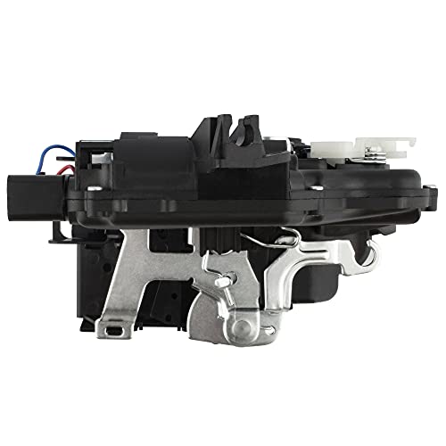 Image of BOXI Door Latch & Lock Actuator Rear Left Driver Side Fits for VW 98-10 Beetl-e 99-06 Golf 06-09 GTI 99-10 Jett-a 00-05 Passa-t 06-09 Rabbit Replaces 3B4839015 3B4839015A