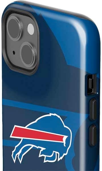 Skinit Impact Phone Case Compatible with iPhone 15 - Officially Licensed NFL Buffalo Bills Double Vision Design