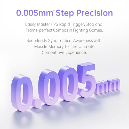 ATK 68 RX ホールエフェクトゲーミングキーボード 65% 68キーeスポーツメカニカル式 0.005~3.3mm 0.001mmステップで調整可能な磁気作動 アルミプレート付きトレイマウント (ピンク、ウルフスイッチ)