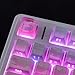 Artisan ESC Keycaps, Cute Cat Keycaps, Shine Through Resin Handmade Mechanical Keyboard DIY Personalized Custom Keycap, Single 1U Replace Key for ESC Key Mechanical Keyboard ﻿