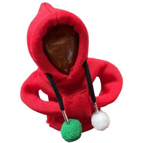 Cubierta De Sudadera Con Capucha De Cambio, Tela De Cubierta De Perilla De Cambio De Engranaje, Cubiertas De Perillas De Automóviles De Navidad, Decoración Interior Automotriz, Accesorio De Gadgets Li