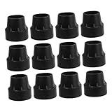 VICASKY 12 Stück Teiliges Trampolin Bein Kappen aus Robustem Gummi...