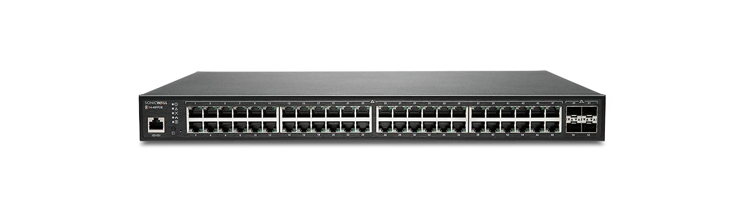 SonicWall Switch SWS14-​48FPOE 48x1GE (02-​SSC-​2466)