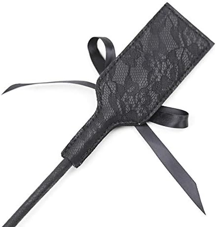 BDSM Sex Toys,Black Fun Feather Hand Whip, Teasing Stick Fun Teaser Stick pet Training,cat Entertainment Toys Couple Flirting Toy (B)