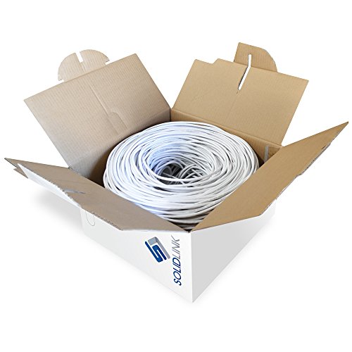 SolidLink CAT5e 1000ft Premium UTP Ethernet Cable 24AWG 1000 Feet LAN Network Wire by SolidLink - Image 3