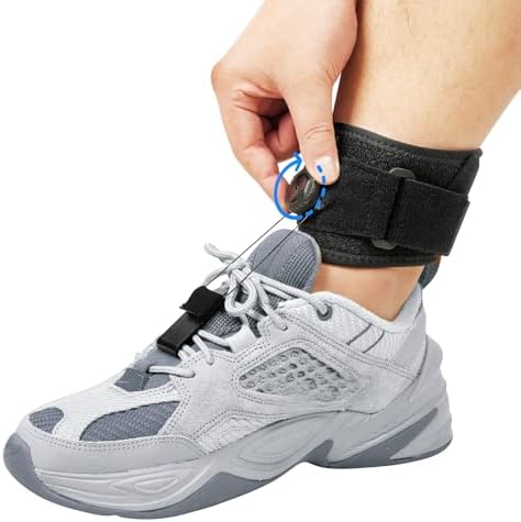Drop Foot Brace with Reel-Adjust Dorsiflexion Assist