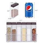 URALFA Travel Spice Containers, Camping Seasoning Kit, 24 Pack Grey - Image 3