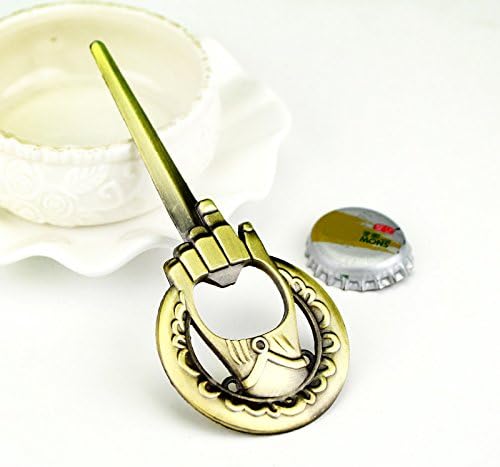 Premium Quality # Hand of The King Beer Bottle Opener  Cool Fan Game Merchandise -Loyally Serve The Throne -GOT - Games of Thrones Perfect Present