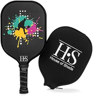 Pickleball Paddle - USAPA Approved - Carbon Fiber Face, Honeycomb Core, Cushioned Grip